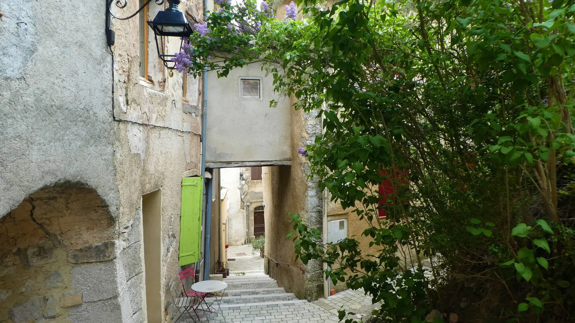 Les ruelles du village d'Orpierre