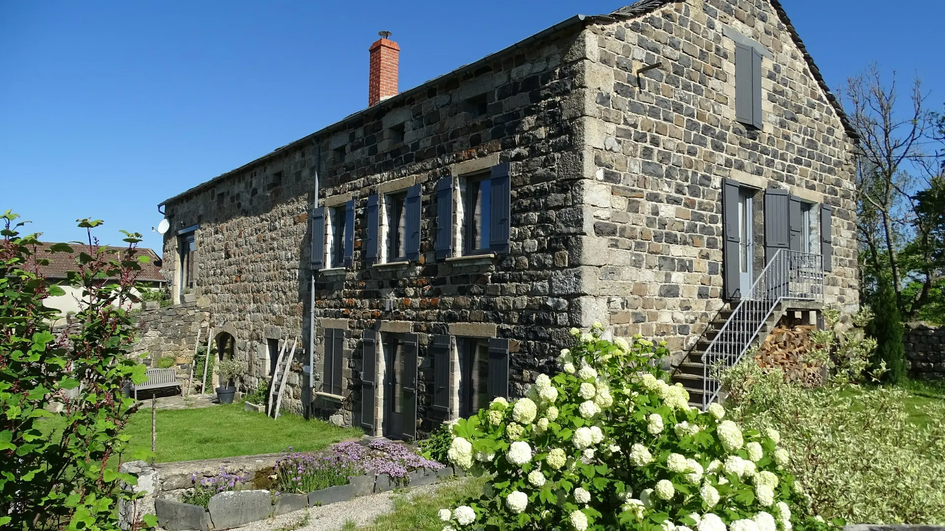 La Ferme de Madelonnet vue de l'extérieur
