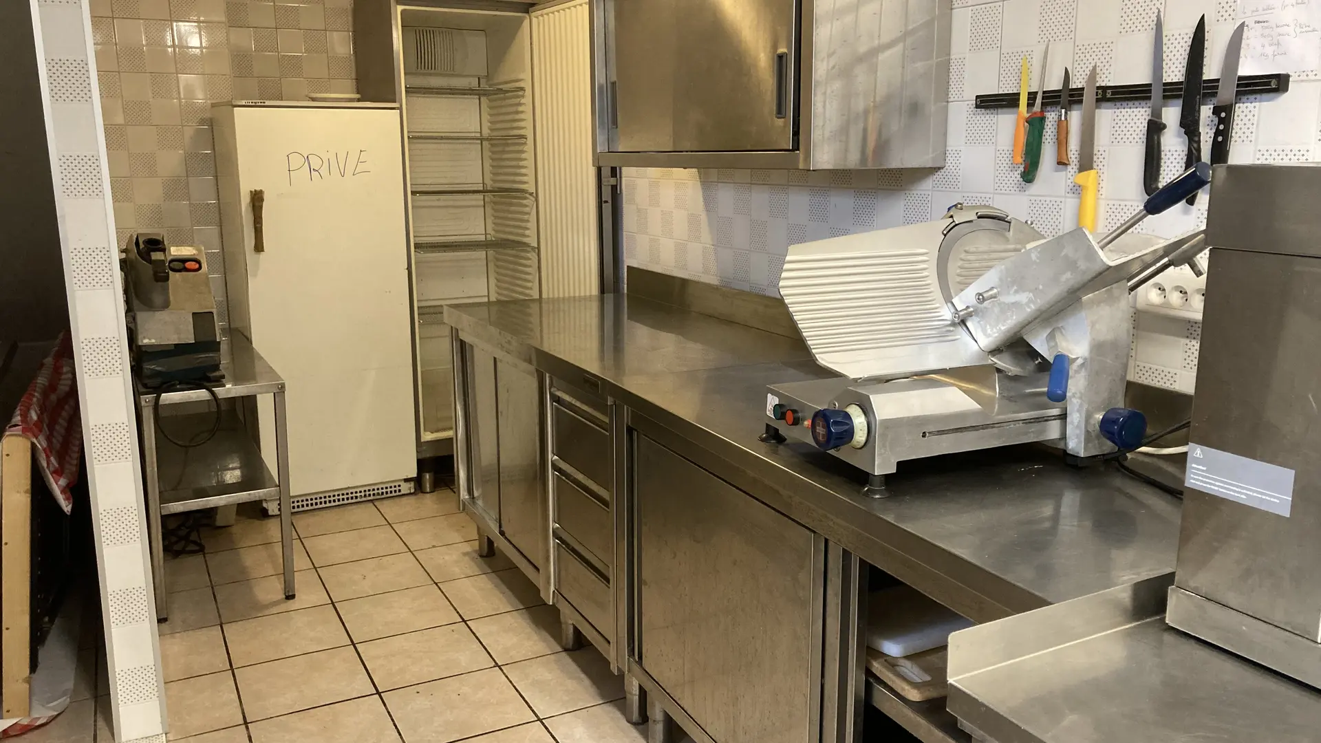 La cuisine à disposition