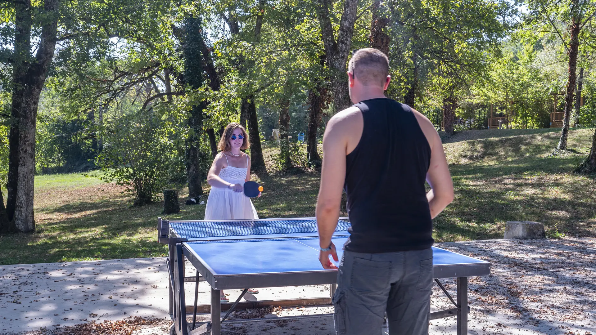 ping pong camping paradis les gorges du haut bugey