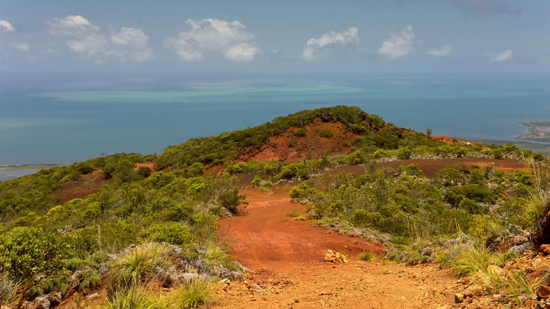 paysage, randonnée pédestre, libre, voh, paysage