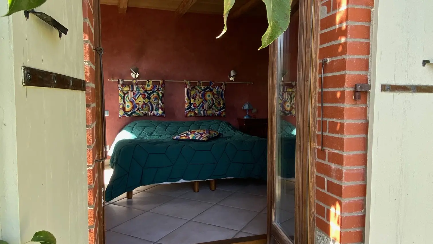 chambre Les Arces accès terrasse