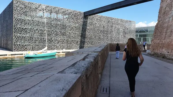 Marseille today, on the way to the Mucem