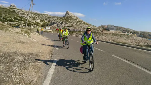 Excursion croisiériste Calanques Ebike