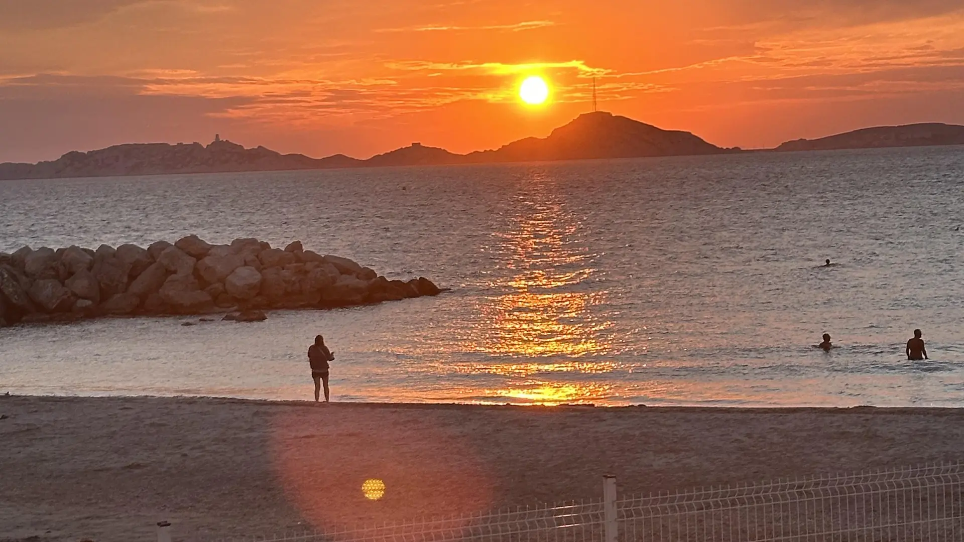 Coucher de soleil de Chez Marco