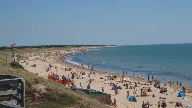 Plage des Gollandières