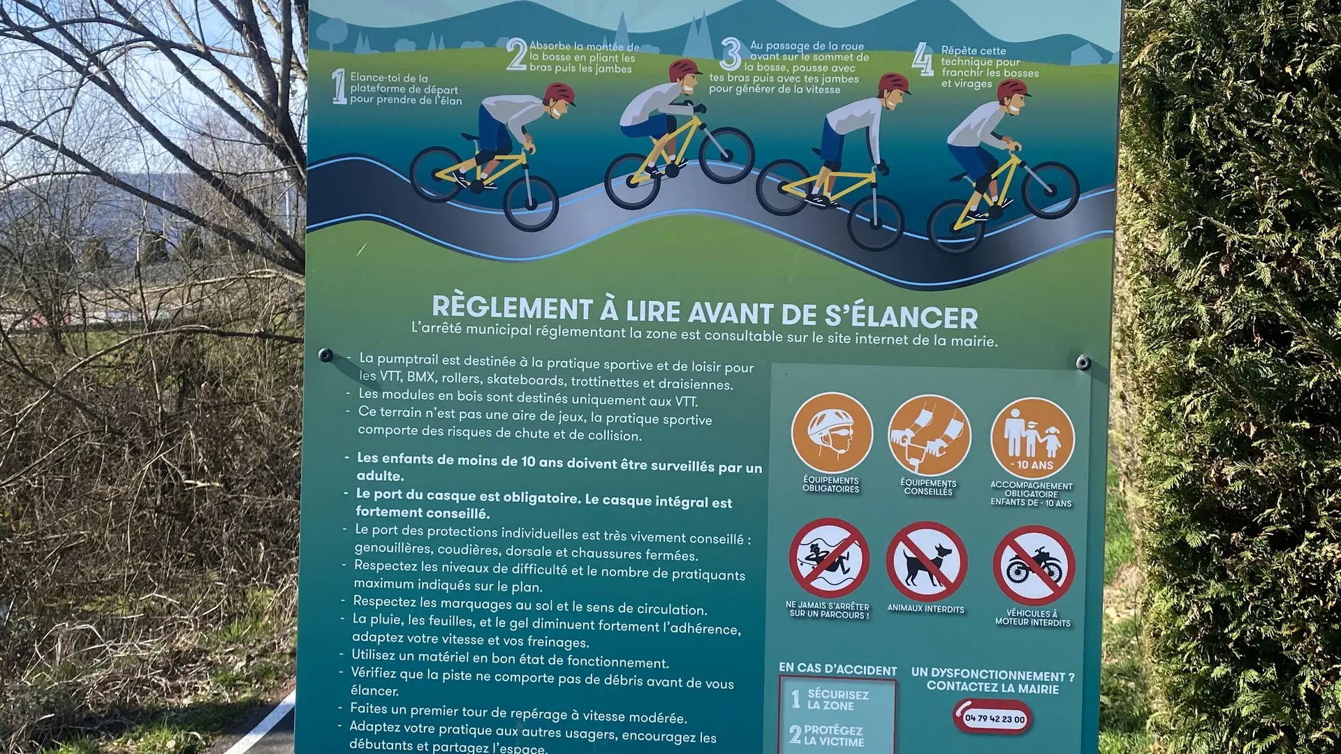 Pump track de la Plaine sportive de Belley_Belley