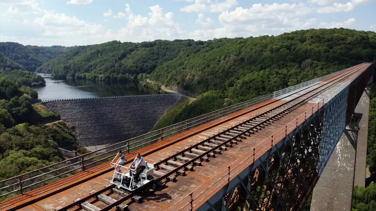 Vélorail du viaduc des Fades