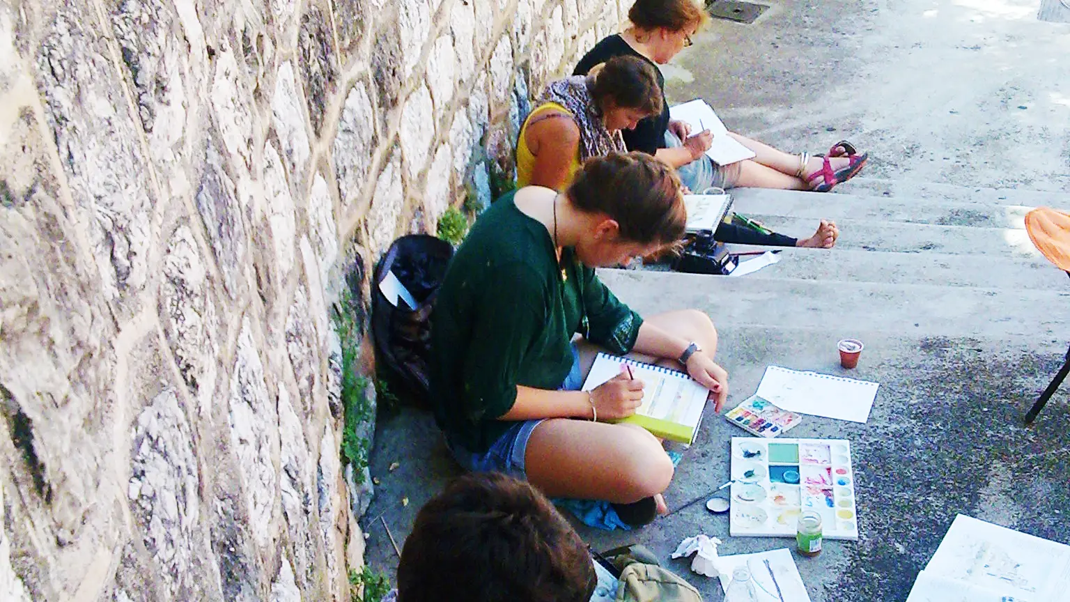 sur les plus beaux sites de la ville