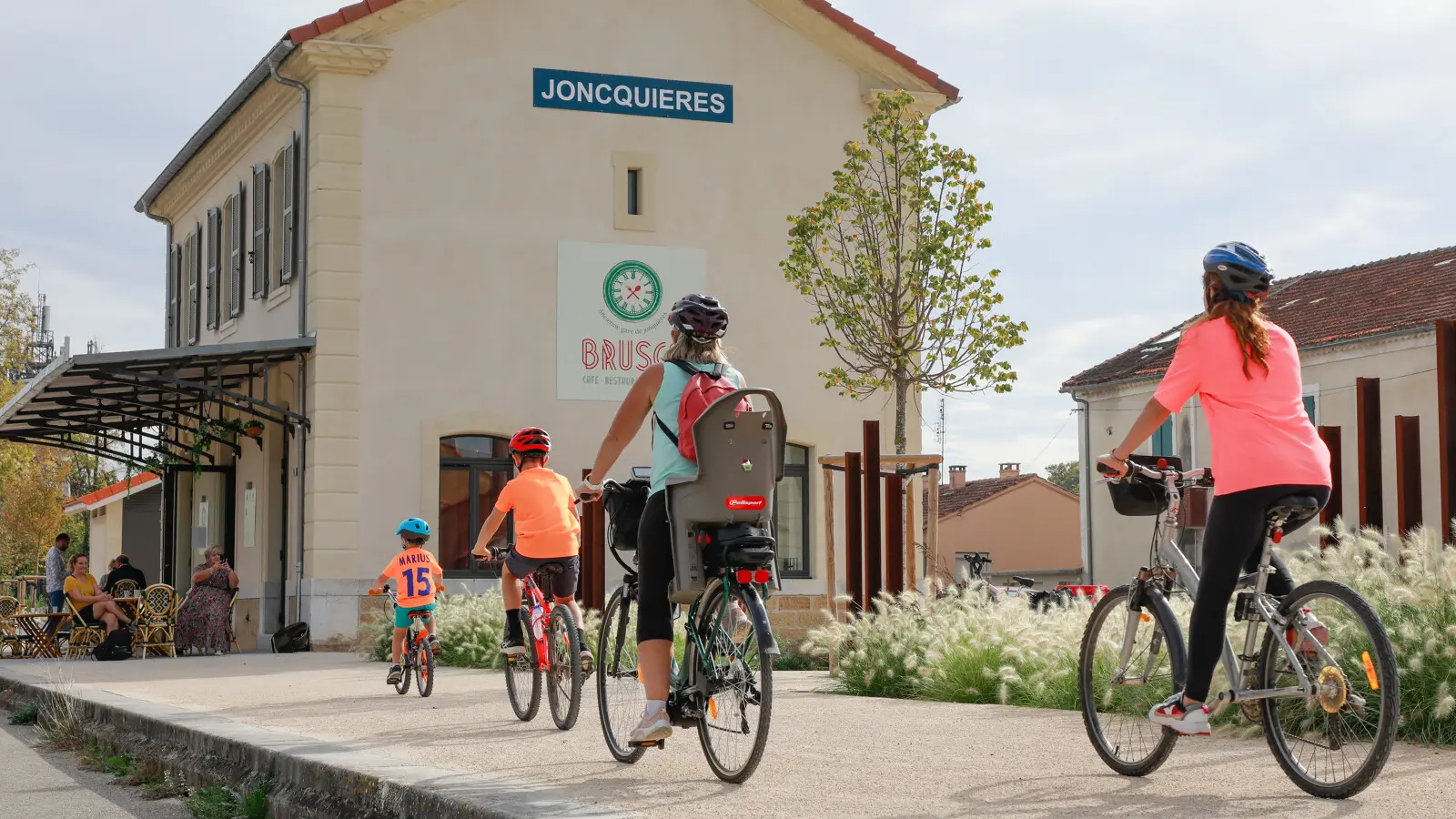 gare de Jonquières - Via Venaissia véloroute