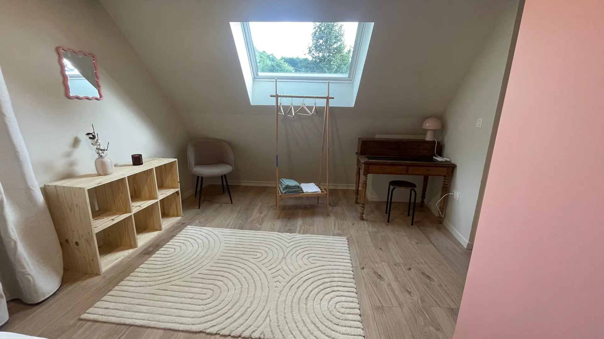 Chambre rose