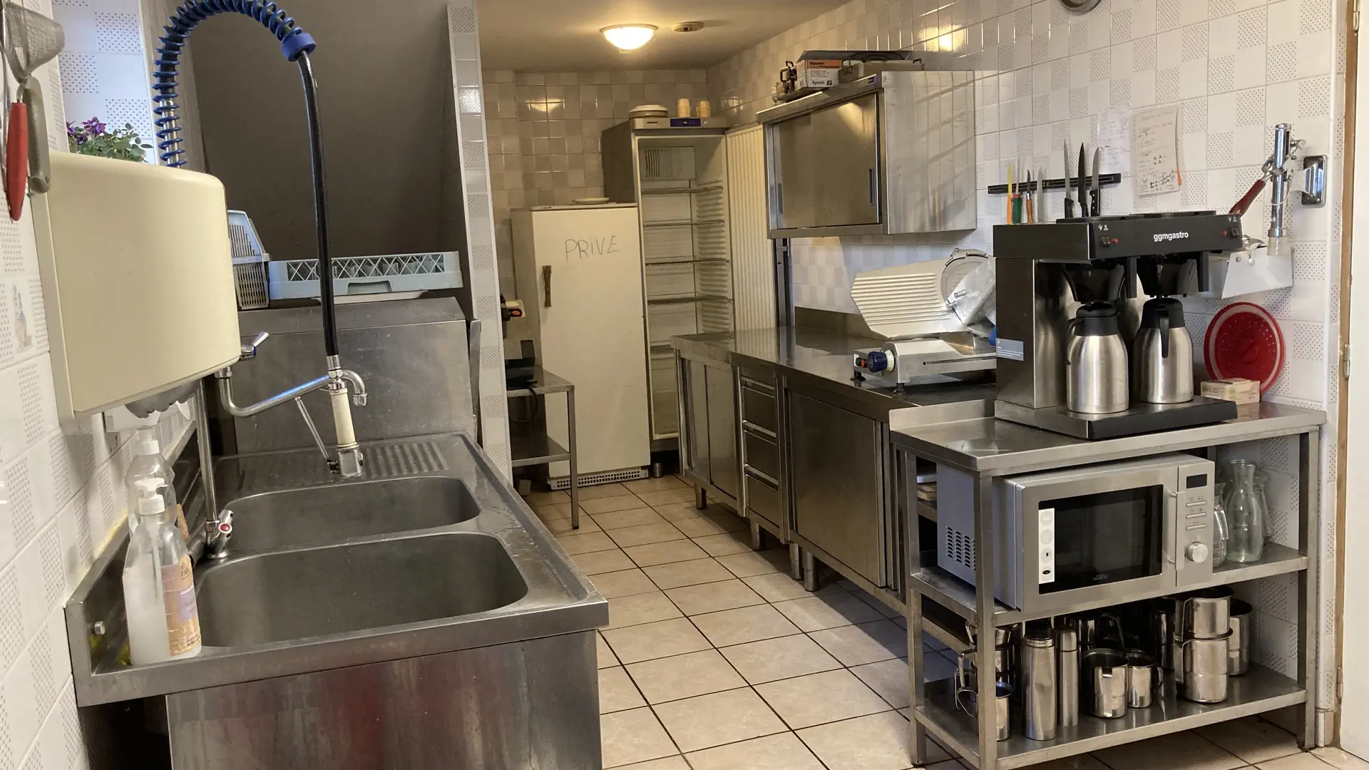 La cuisine à disposition