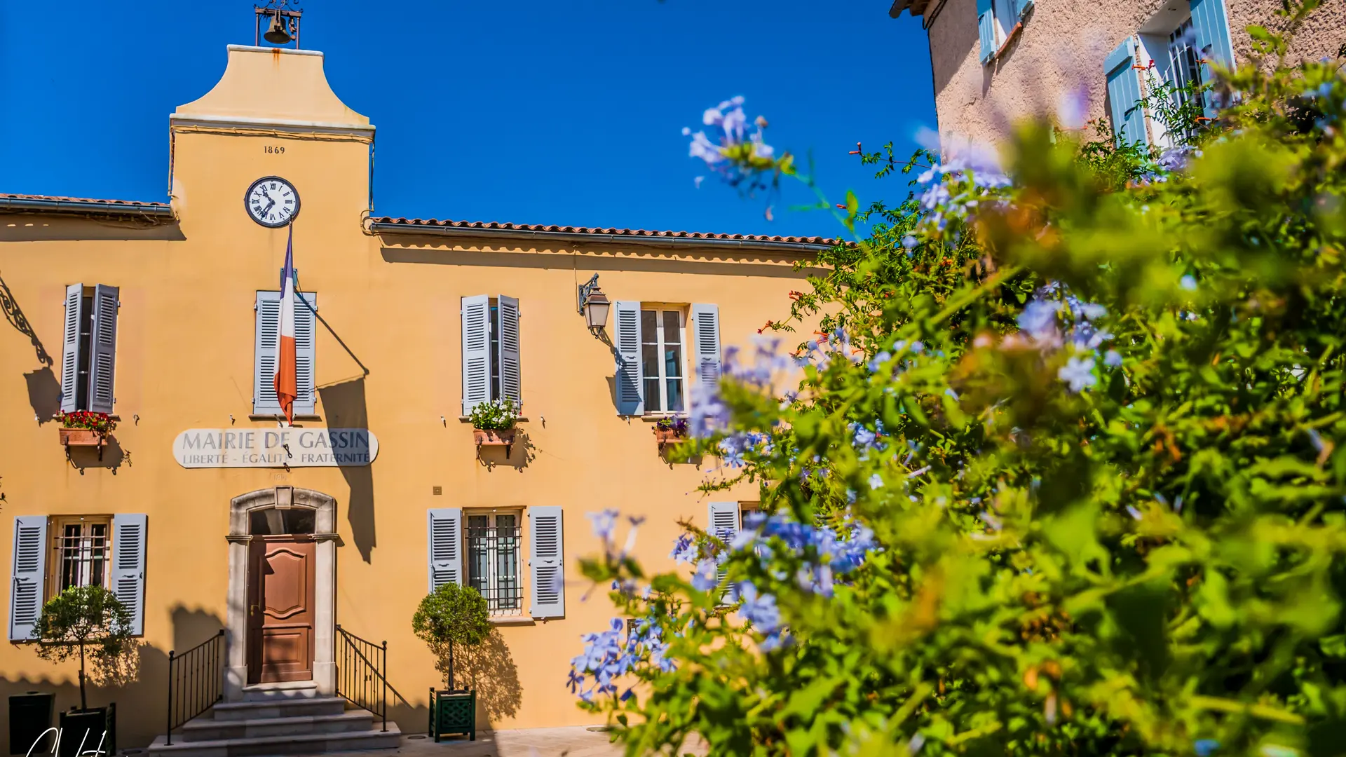 La mairie de Gassin