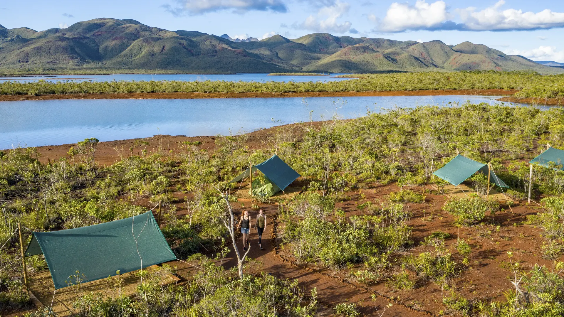 Camping à la confluence