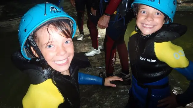 Canyoning dans la Semine à Belleydoux