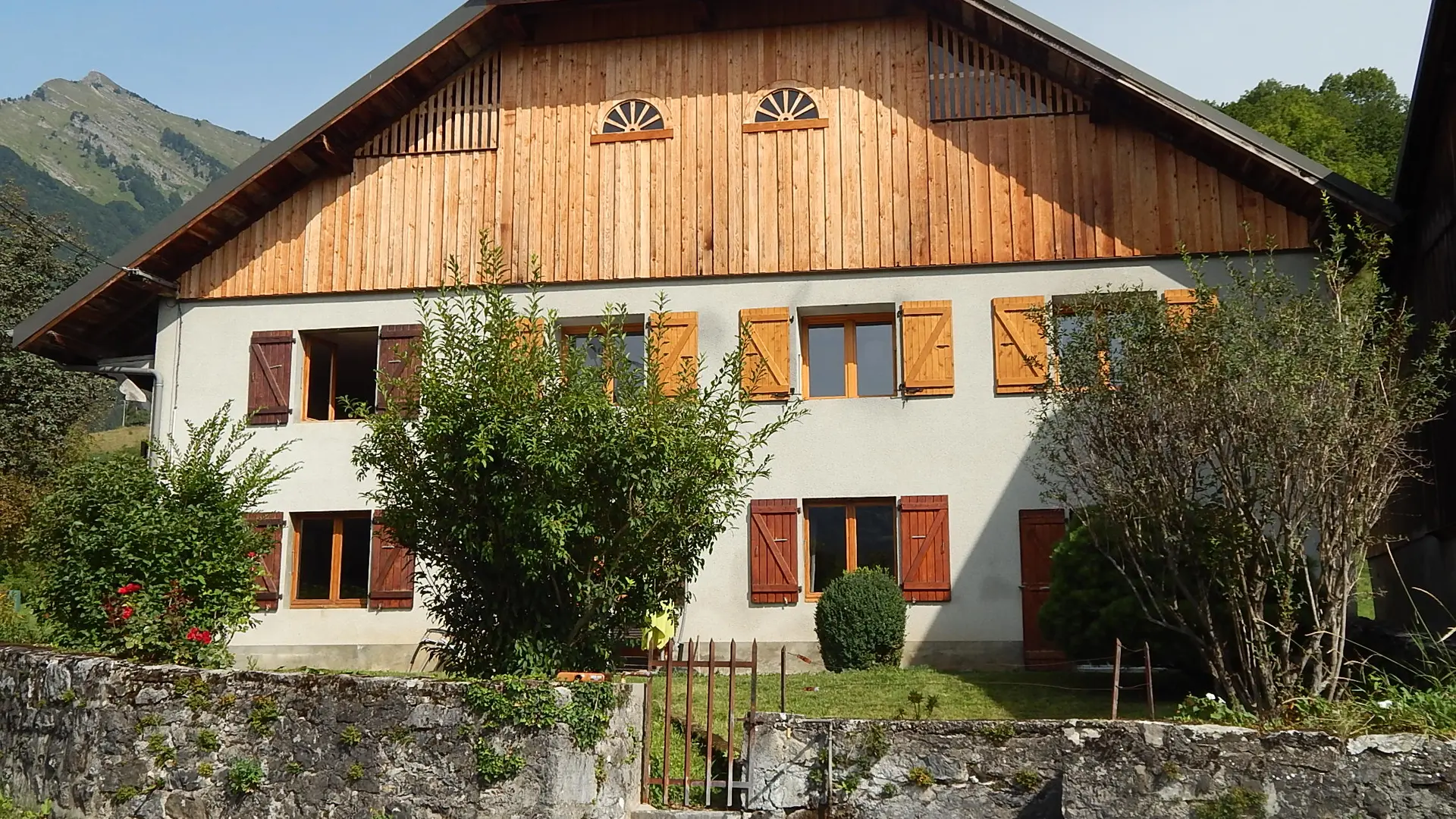 Maison en été