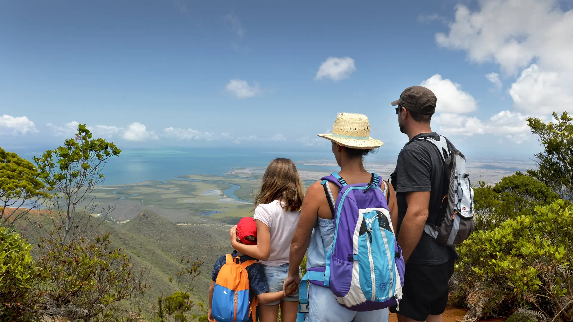 paysage, randonnée pédestre, libre, voh, paysage