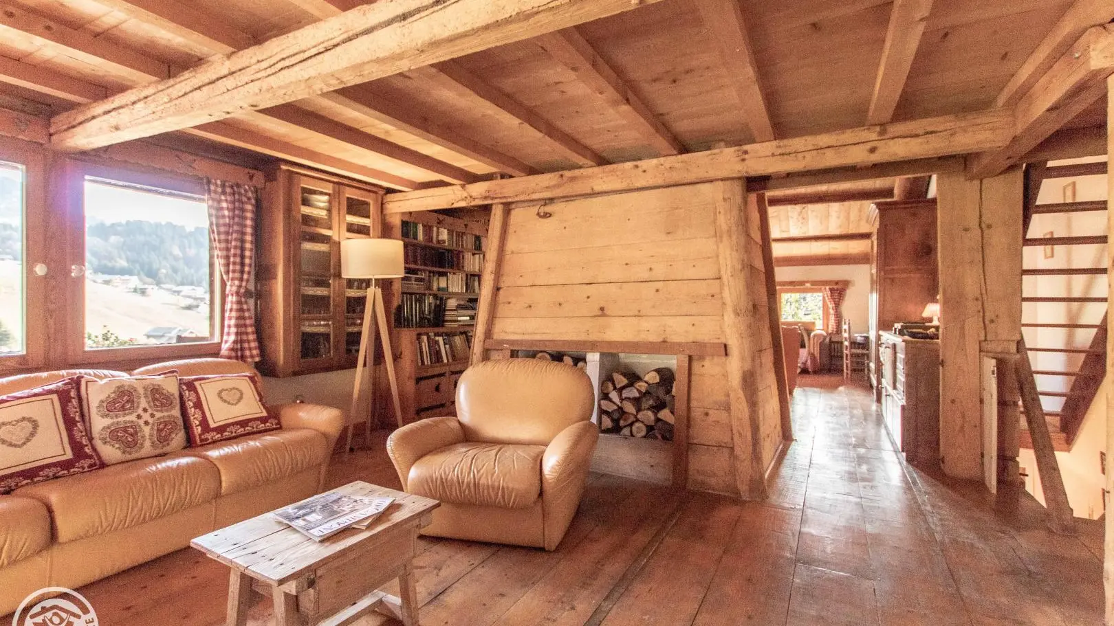 Salon à l'étage