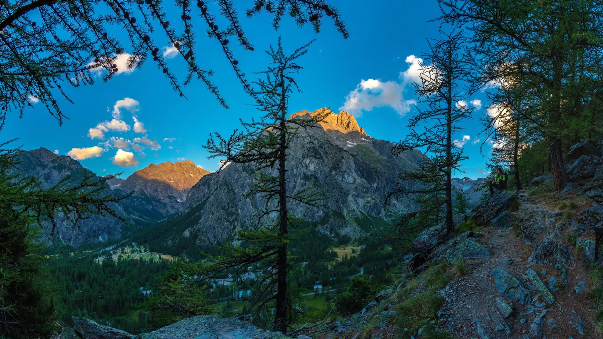 Ailefroide, site d'alpinisme du Parc national des Ecrins