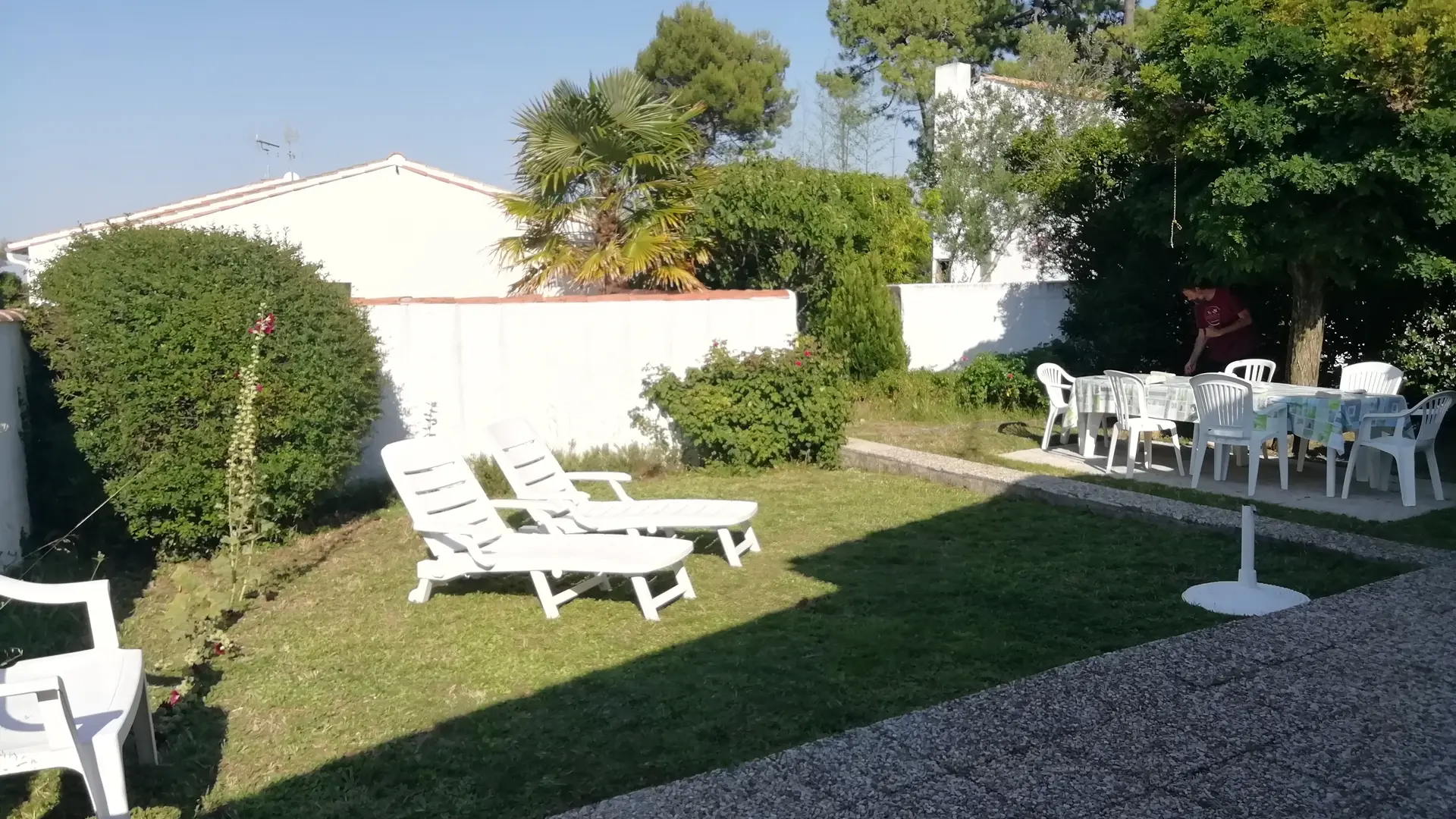 Terrasse et jardin