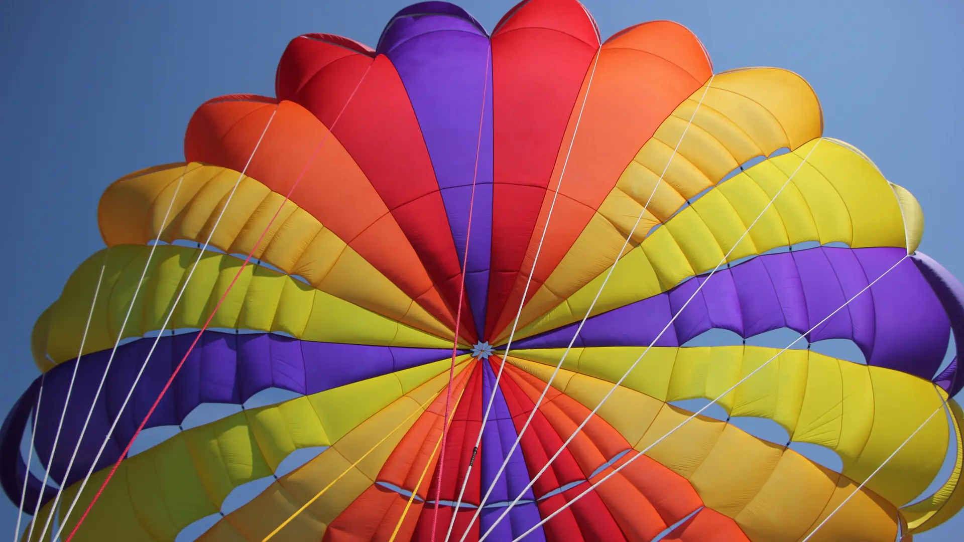 Vol en parachute ascensionnel à Saint Cyr sur mer