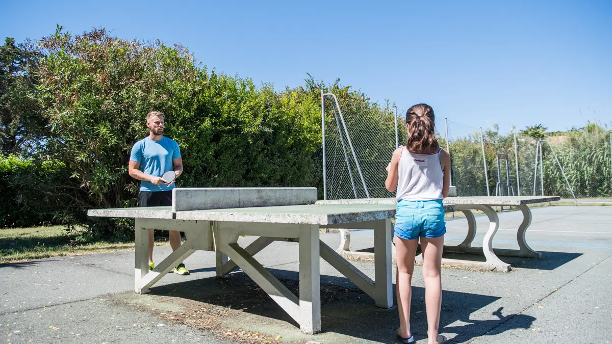 Table de tennis de table