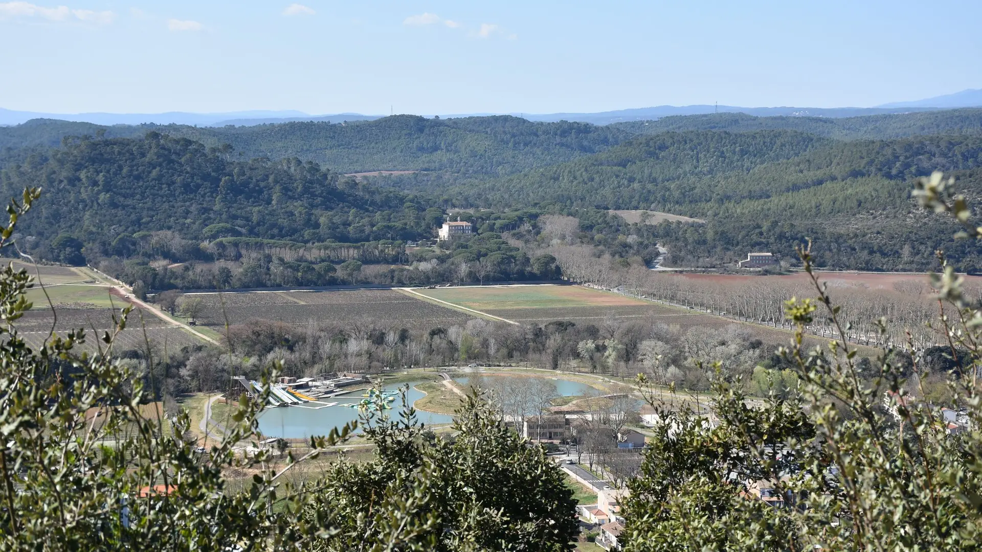 Vue de la Chapelle Sainte Brigitte