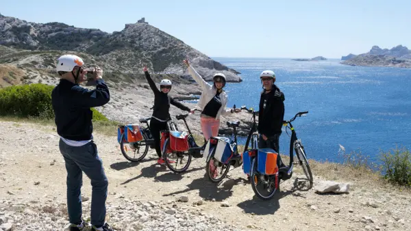 Excursion croisiériste Calanques Ebike