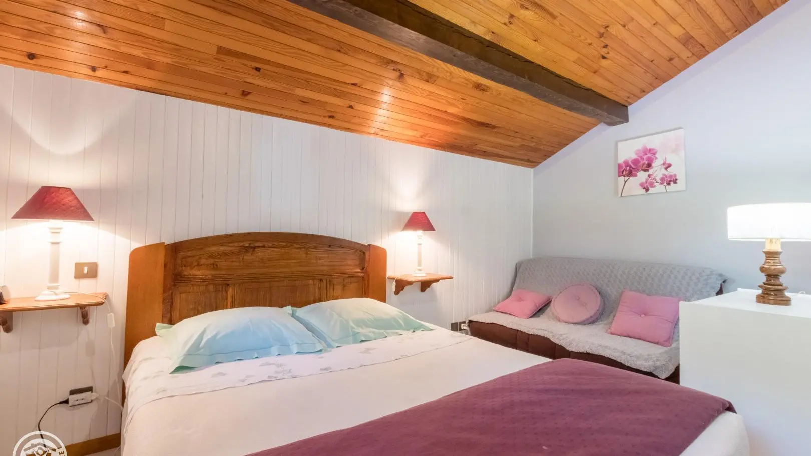 La chambre 1 avec lit de 140