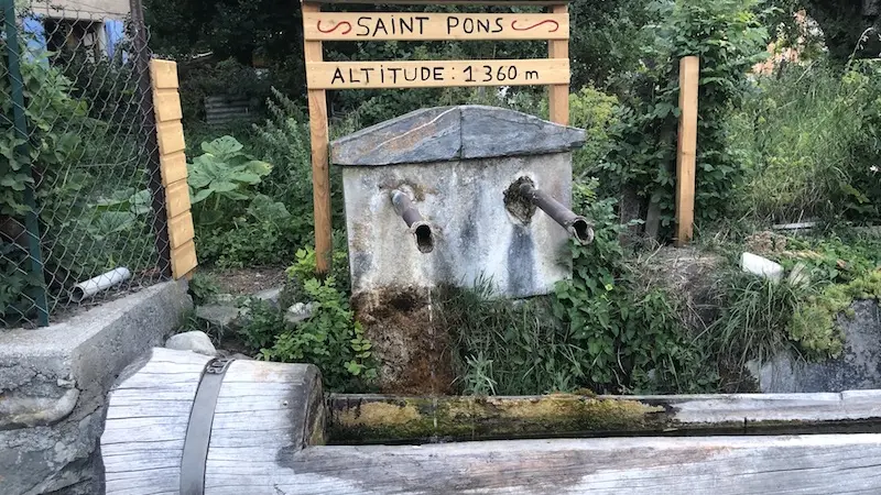 Fontaine de St Pons