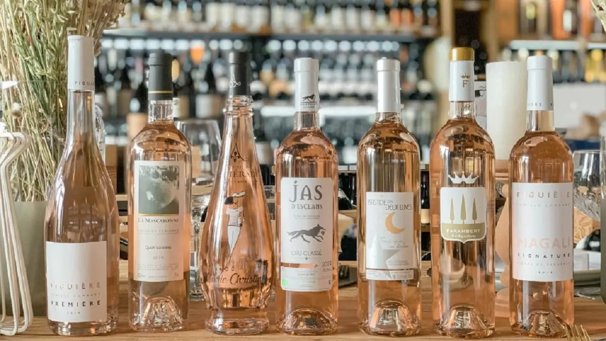 Sélection de vins rosés