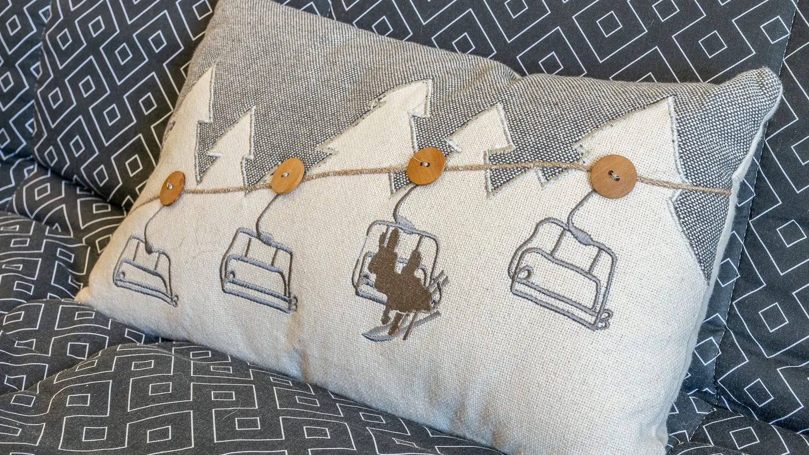 Détail coussin