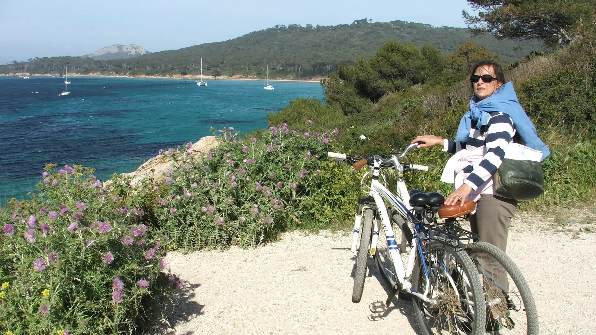 Cyclotourisme à proximité de l'appartement.