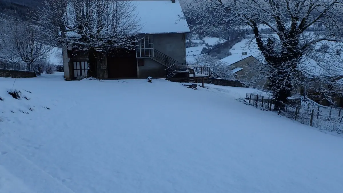 Gite d'Appolline le gite en hiver