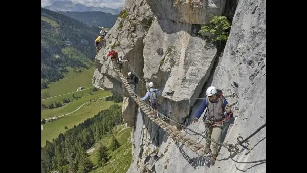 Via ferrata - Col des Aravis