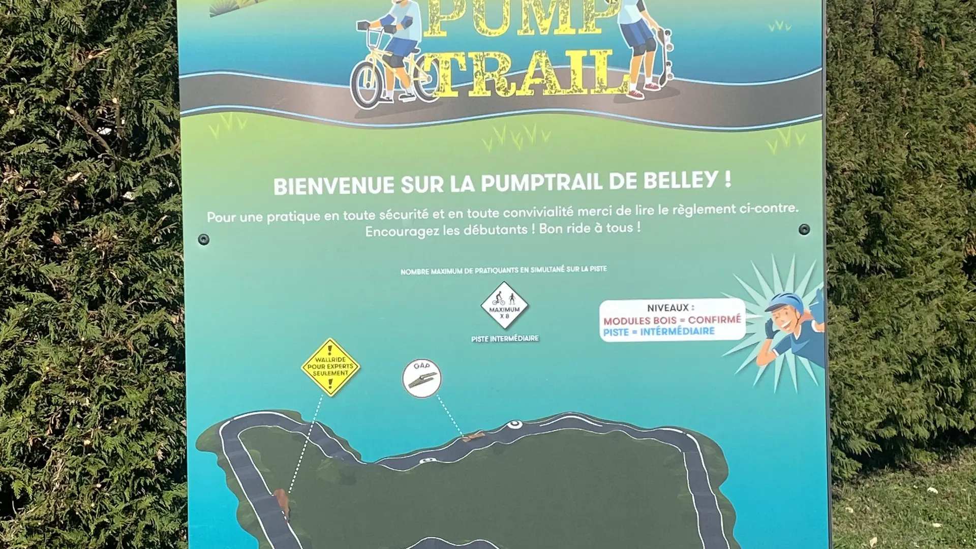 Pump track de la Plaine sportive de Belley_Belley