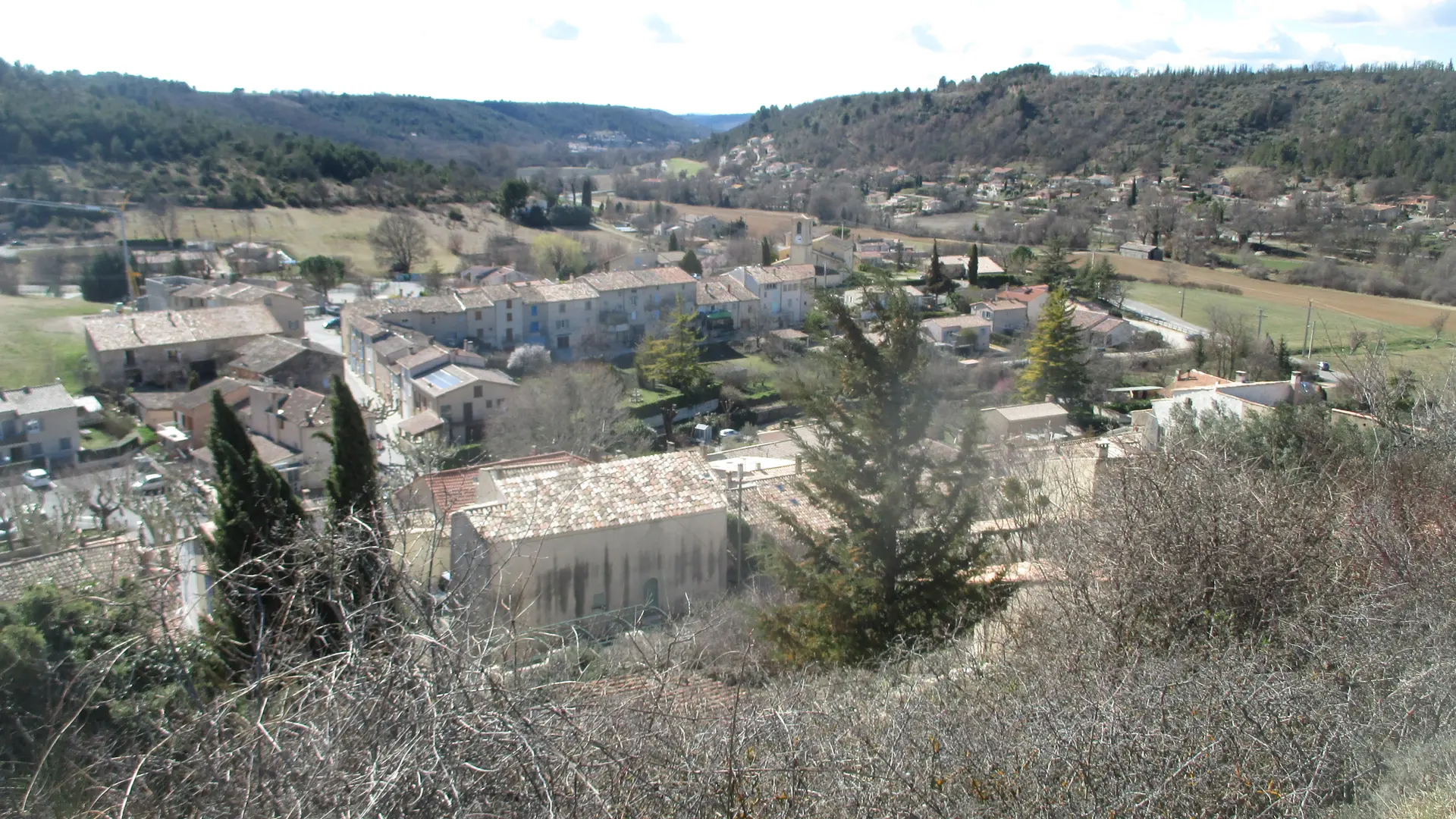 Vue du village