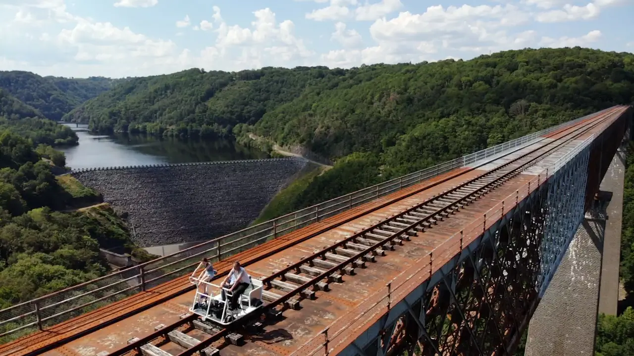 Vélorail du viaduc des Fades