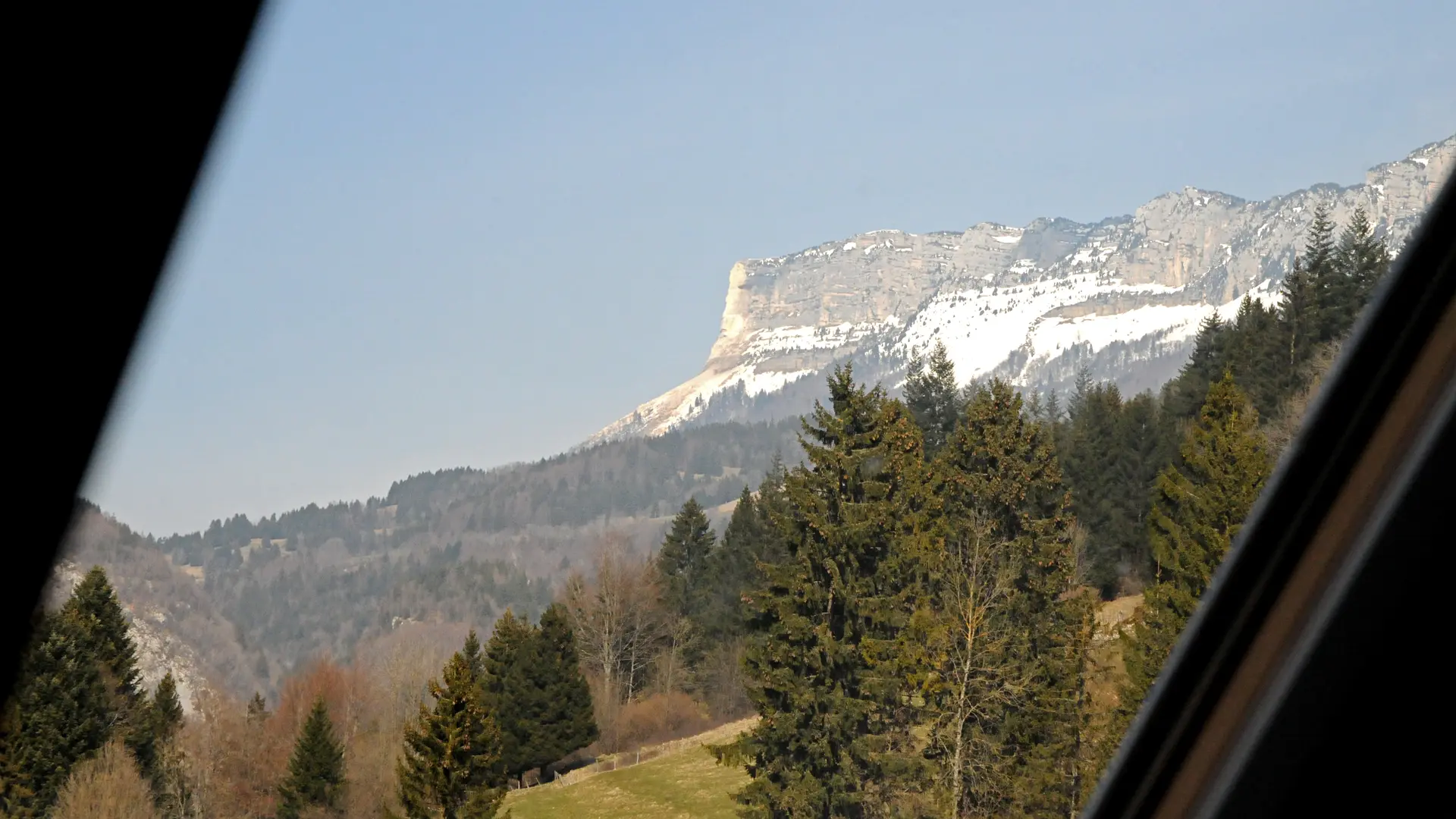 Vue depuis le gîte