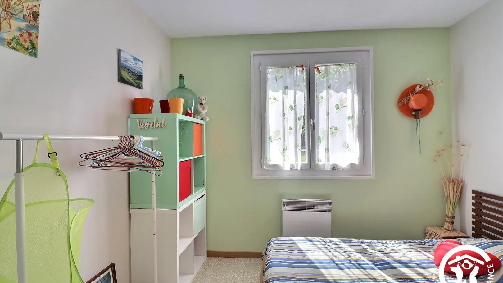 Chambre amande douce pour un réveil viraminé