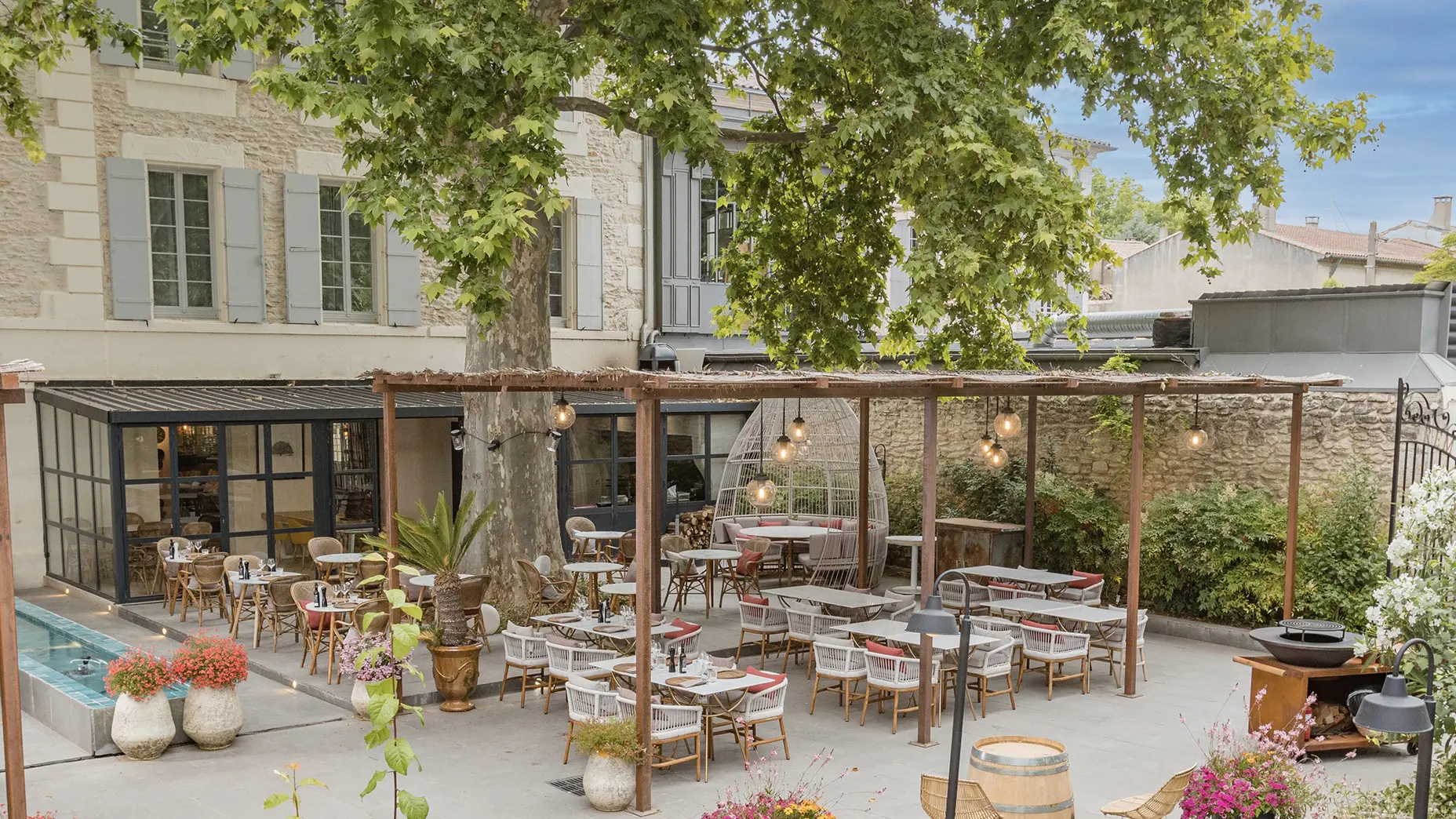 Restaurant LOU PATIO_Saint-Rémy-de-Provence