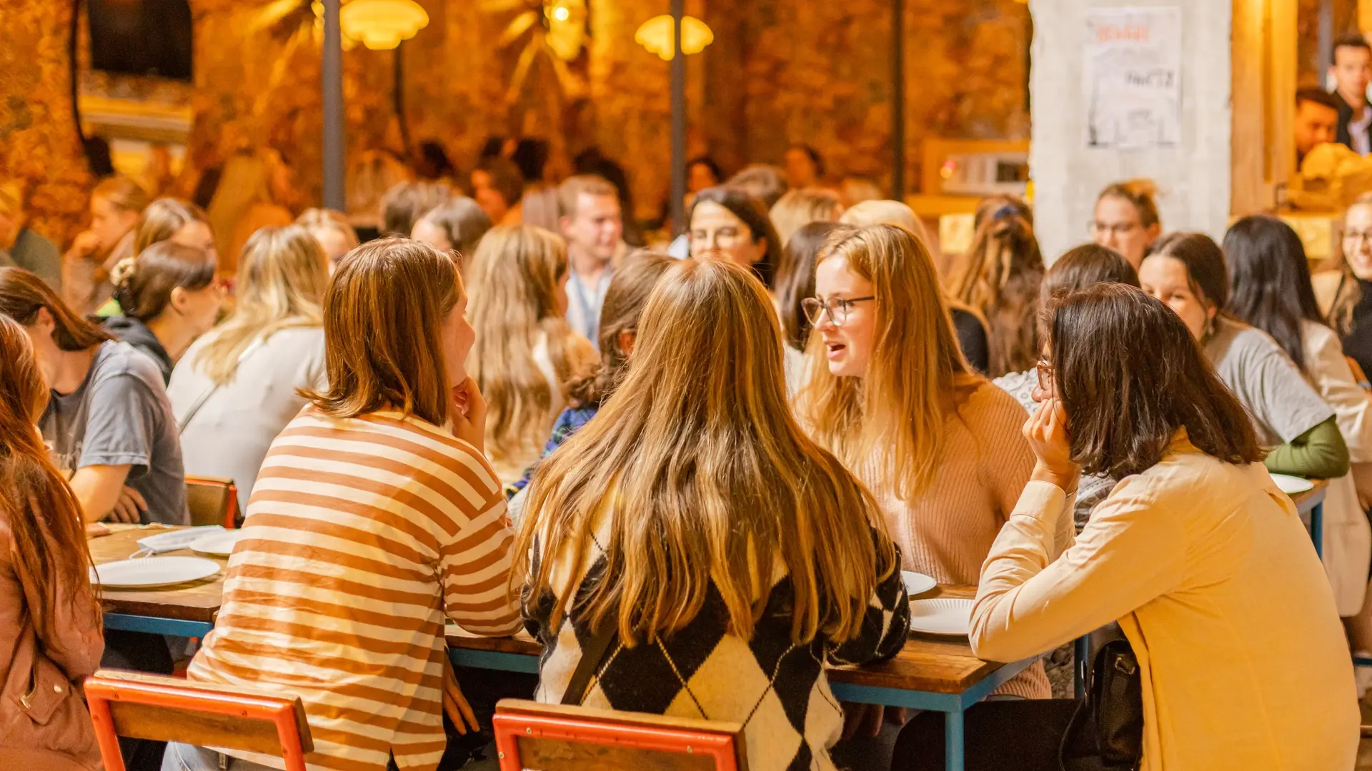 Make friends in our busy bar in the heart of Nice, France.