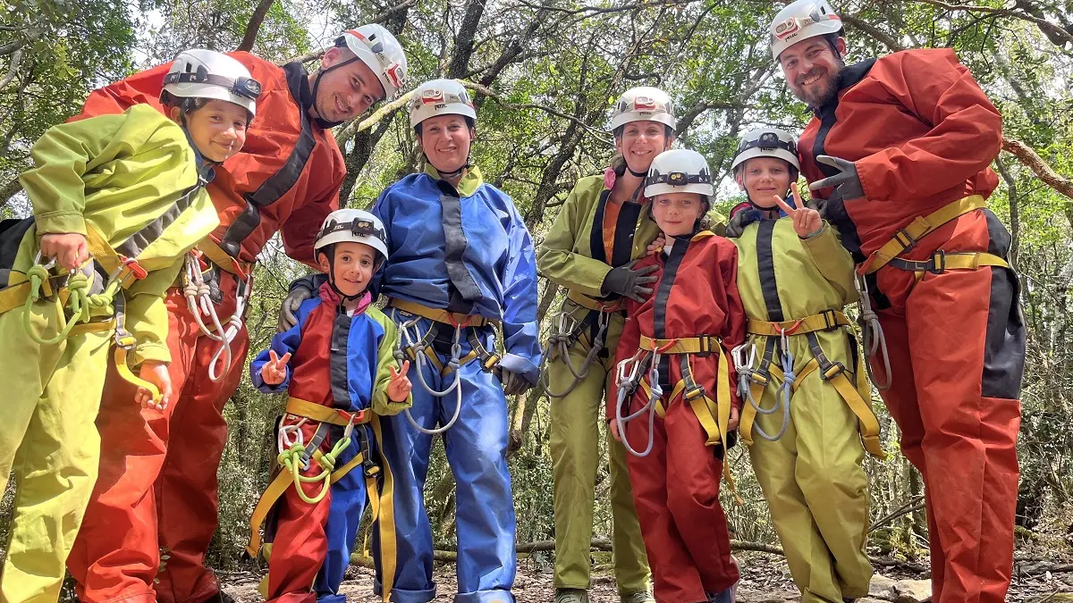 Inspire the elements : spéléo en famille ou entre amis