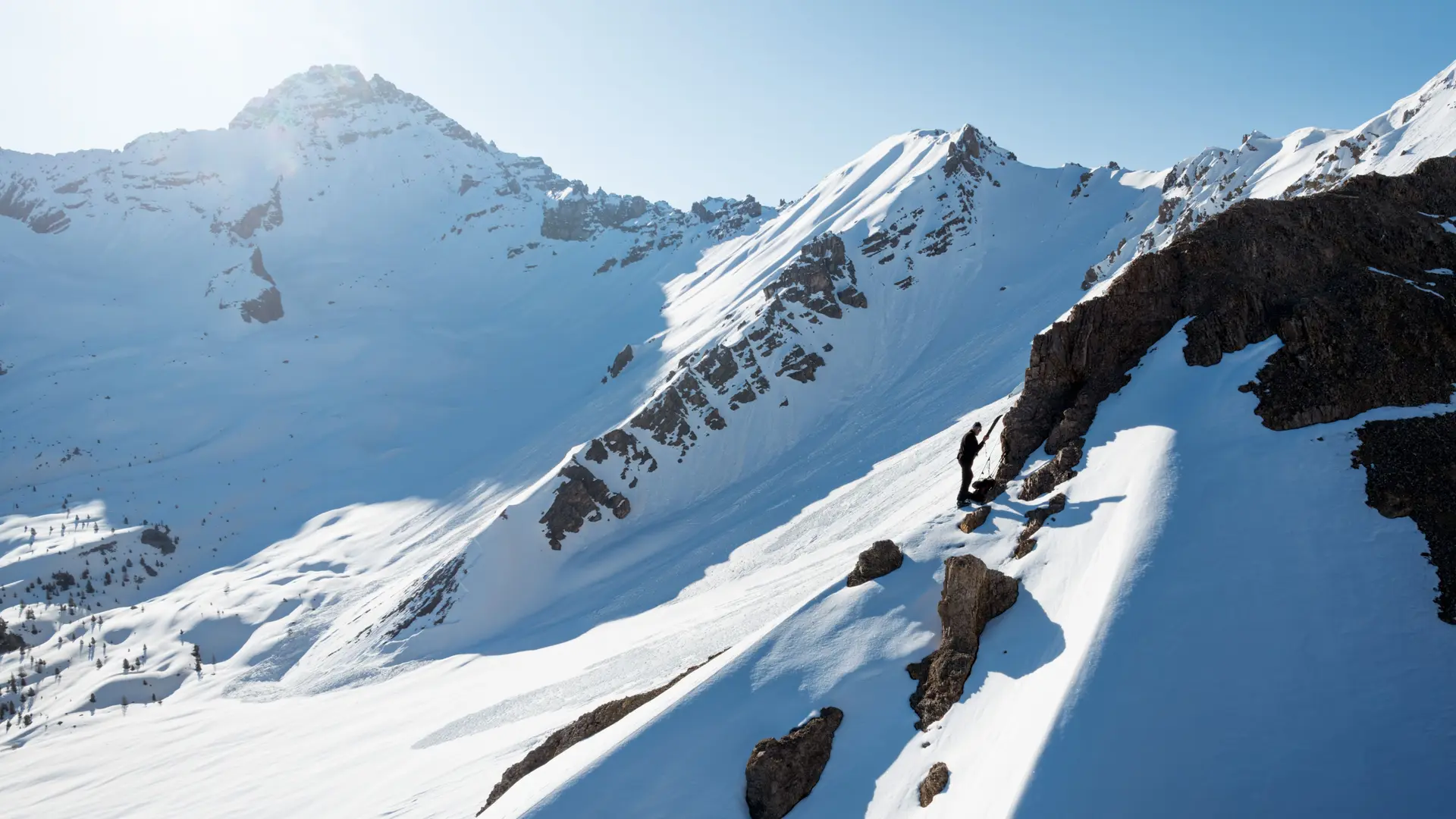 Sommets environnants du col de l'Izoard