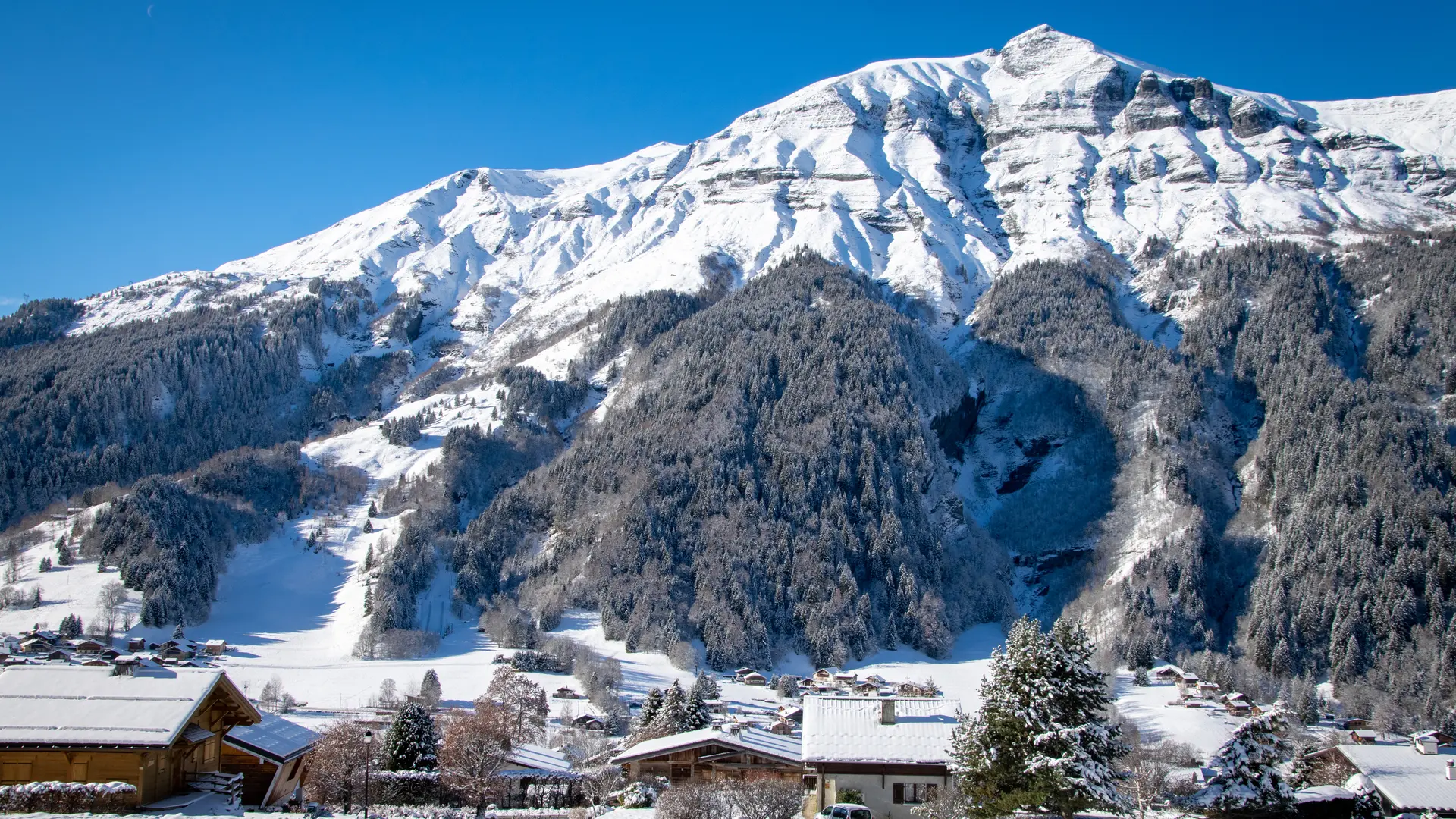 Une vue splendide sur le Mont-Joly