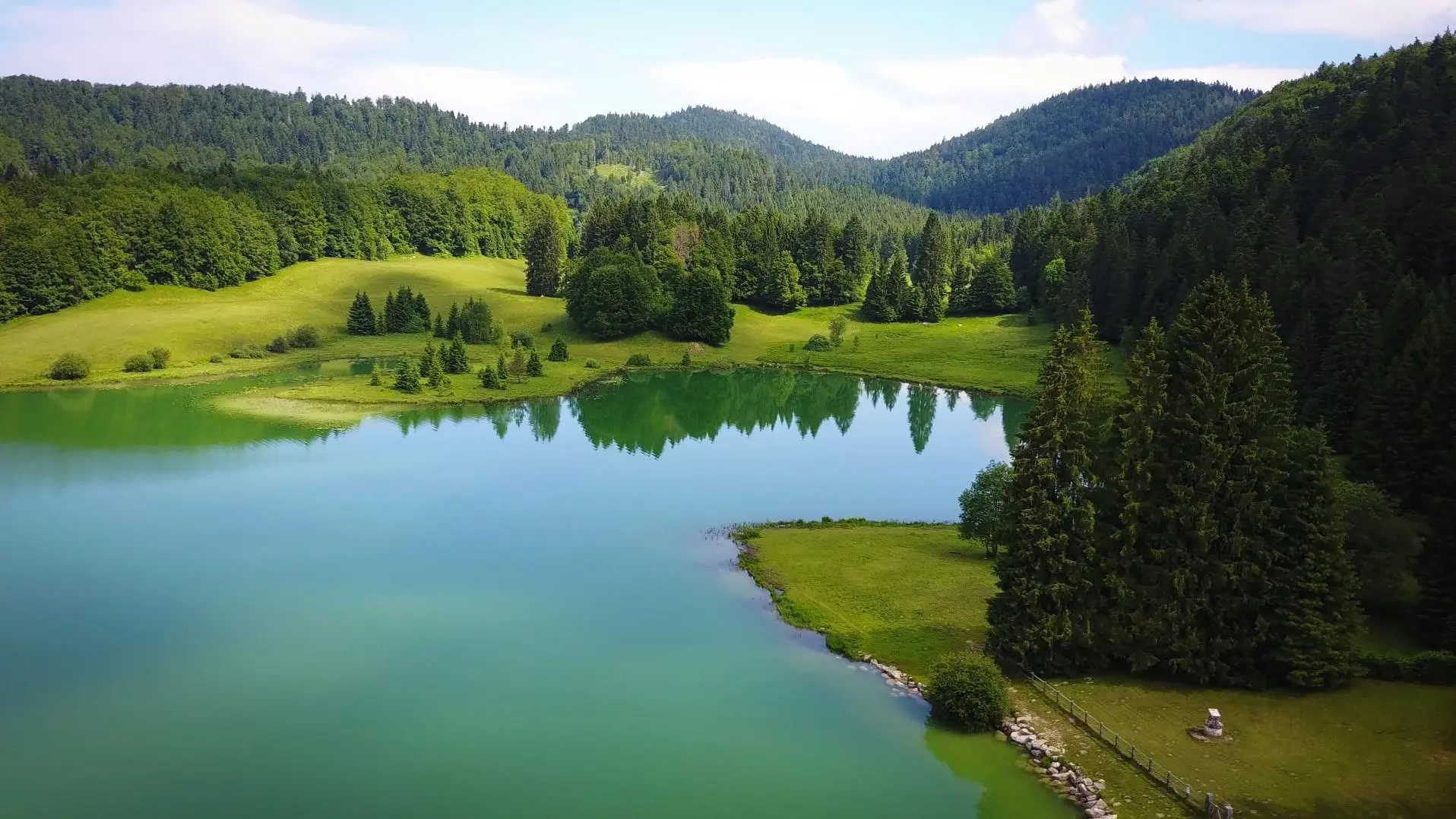Lac Genin « le petit Canada du Haut-Bugey »