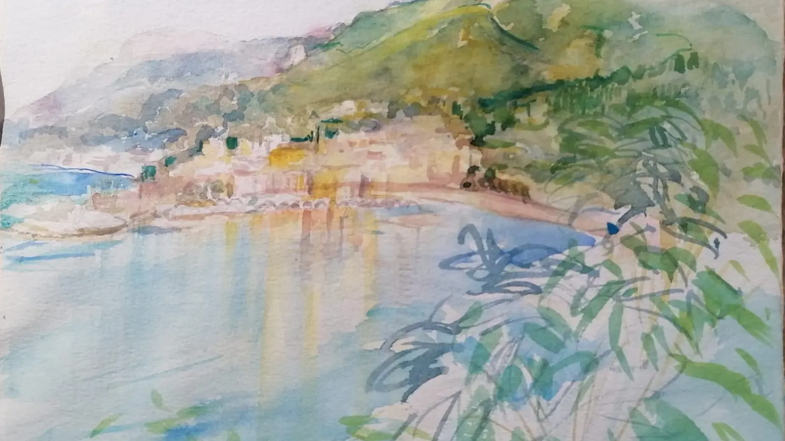 Menton depuis Balzi Rossi