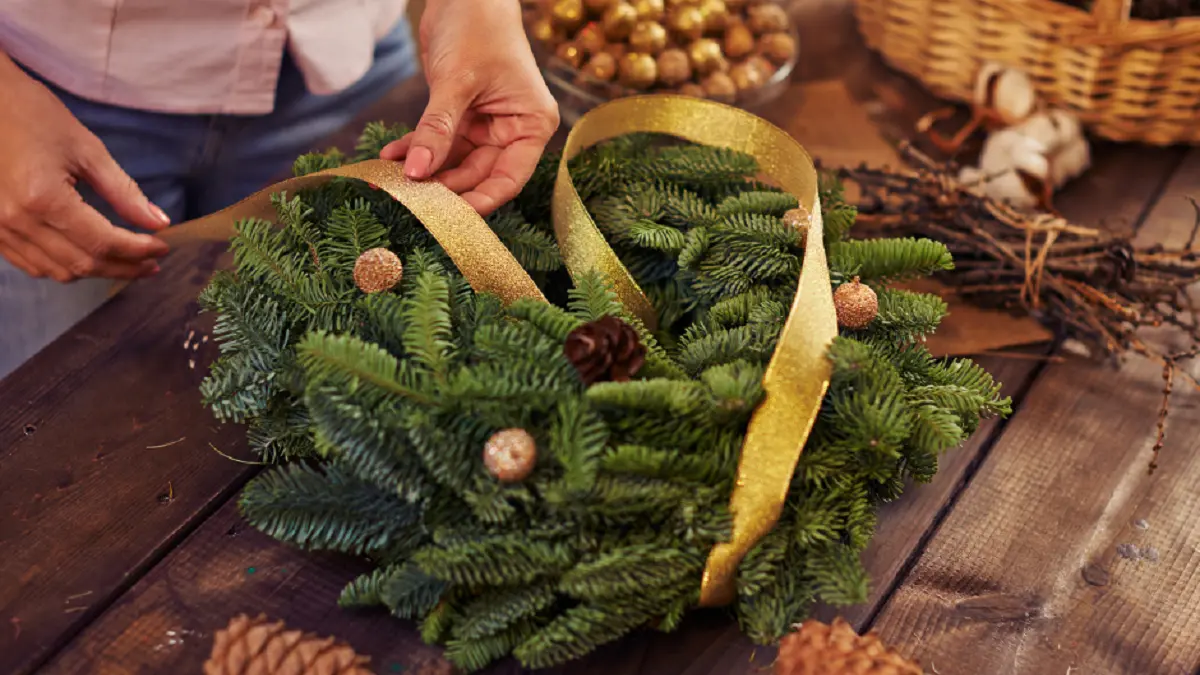 Mise en place de la couronne