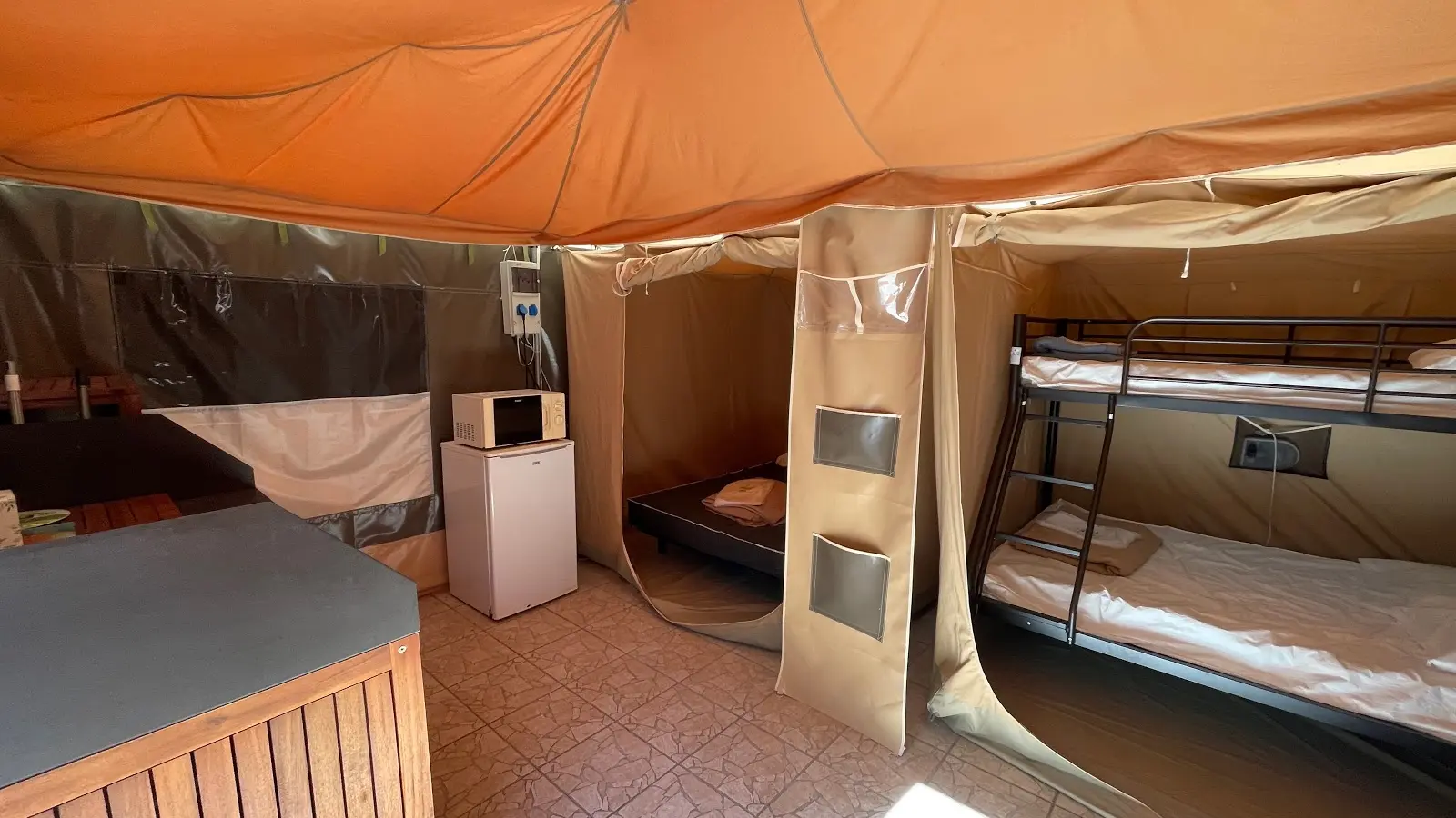 Tente « Caraïbes » - Intérieur