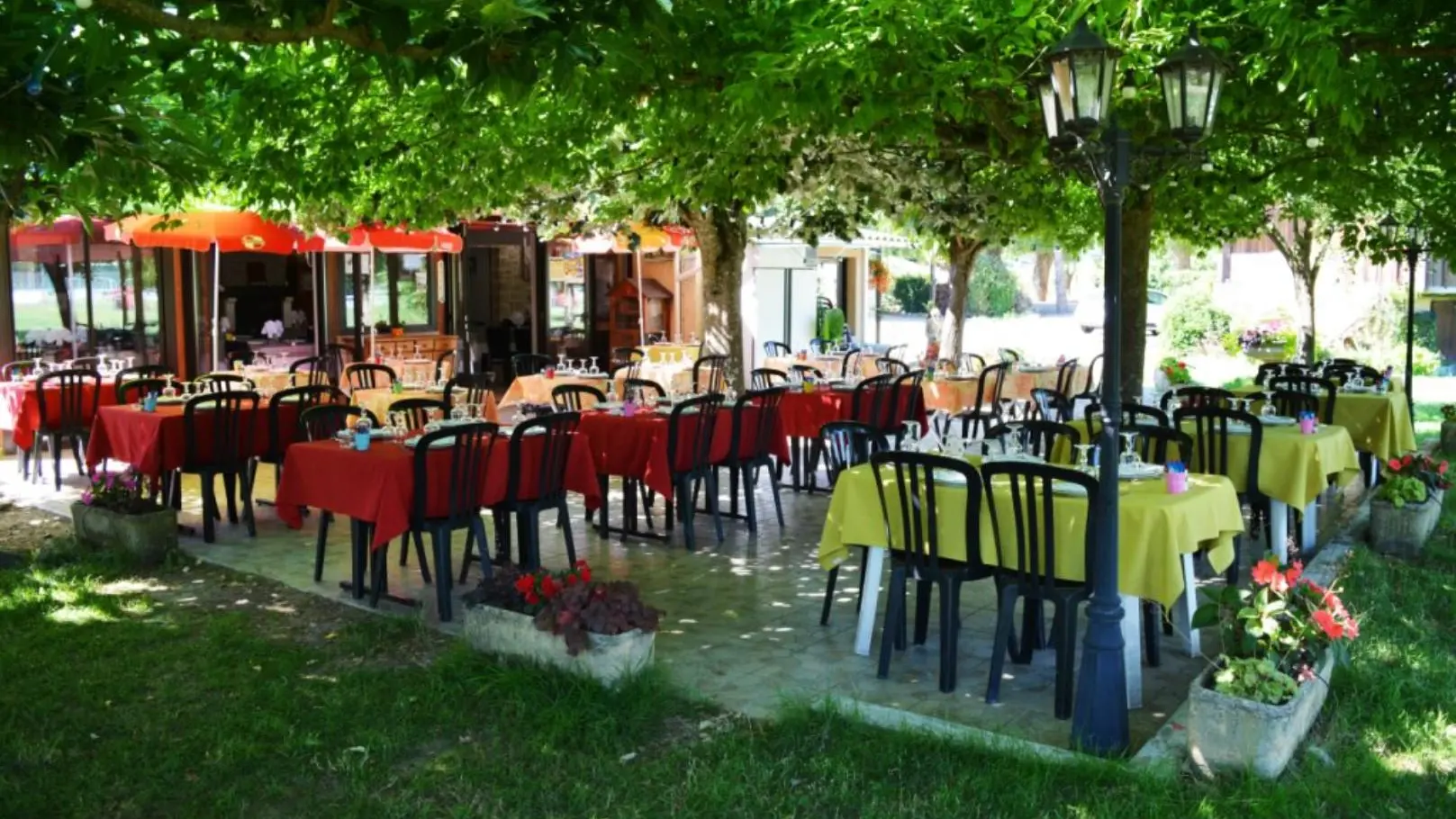 Terrasse Auberge de la Gimone